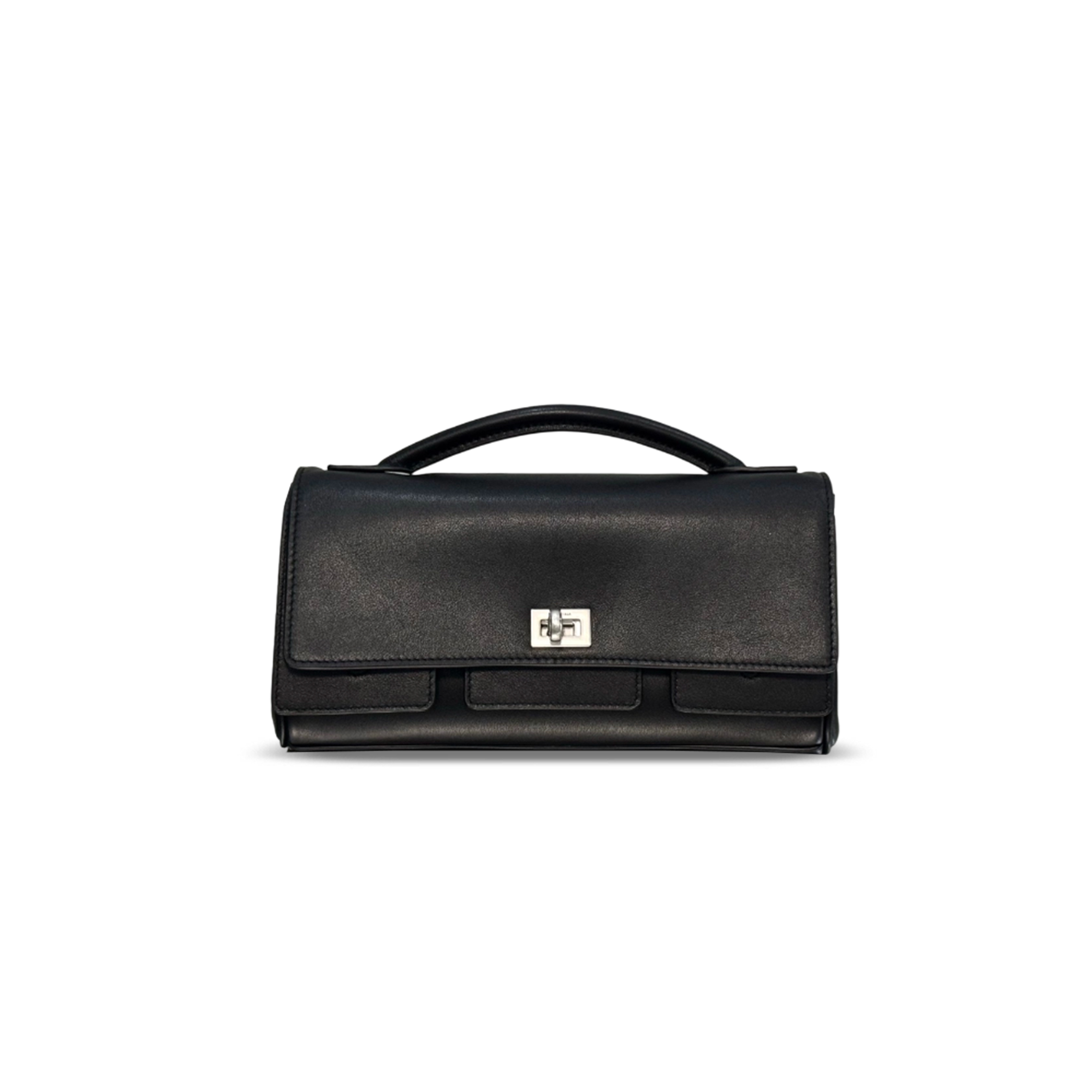 BALENCIAGA BEL AIR CLUTCH ON STRAP (26.9*13.9*5.3cm)